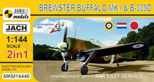 BREWSTER BUFFALO Mk.I & B-339 D FAR EAST SERVICE (2 V 1)